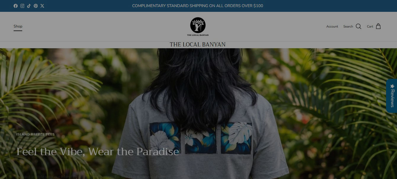 The Local Banyan – Island Lifestyle Brand — SEO